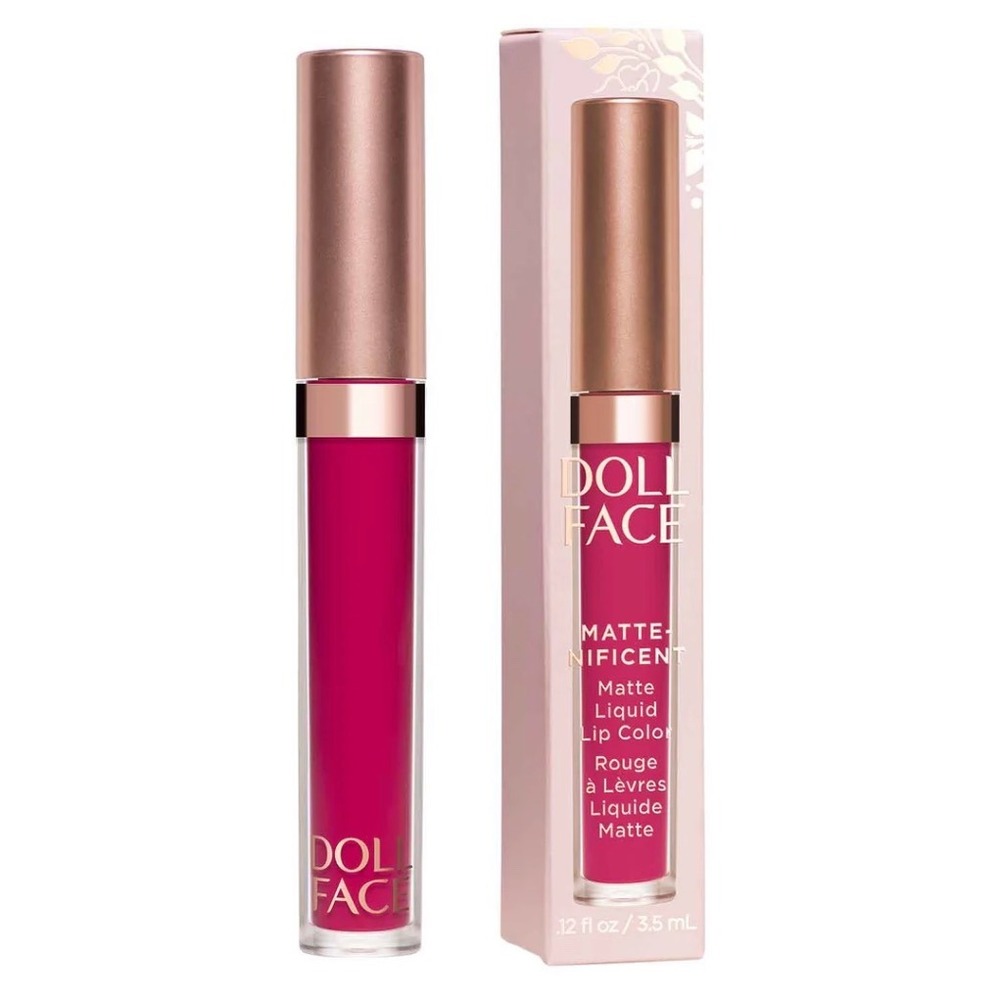 Doll Face Matte Nificent Liquid Lip Color Reto Vibe Lipstick Makeup